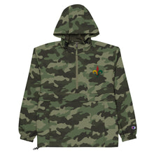 Load image into Gallery viewer, Fleur De Lis Monarch Mosaic Windbreaker
