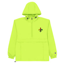 Load image into Gallery viewer, Fleur De Lis Monarch Mosaic Windbreaker
